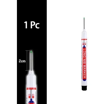 Dlouhý hluboký popisovač pro tesaře, vícebarevný - Černá 1ks