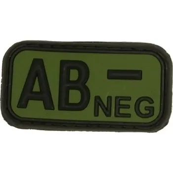 Nášivka 3D nášivka AB NEG - zelená, Jackets to go