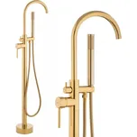 Erga Monte, volně stojící vanová baterie h-1130, zlatá lesklá, ERG-YKA-BP.MONTE-GLD