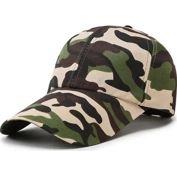 Čepice Kamuflážní sportovní čepice s kšiltem - 01