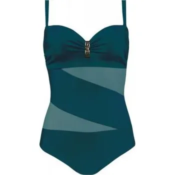 Dámské plavky Dámské jednodílné plavky Self 8030CH1 7 zelená 80B