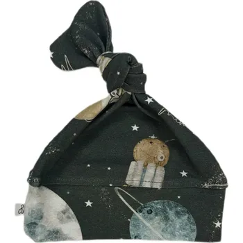 Kojenecká čepice Mimilove Kojenecká čepička srdíčko 0-3m. Vesmír