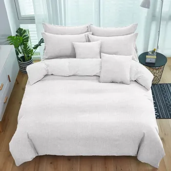 Povlečení 3DÍLNÉ Krepové povlečení BÍLÉ