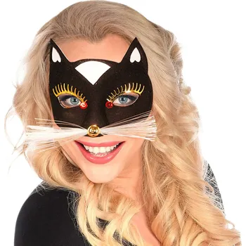 Karnevalová maska Kočičí škraboška