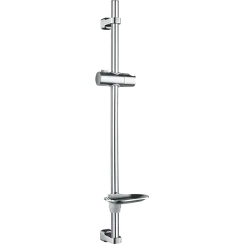 Sprchová hlavice POSUVNÁ TYČ S MÝDLENKOU - NASTAVITELNÁ ROZTEČ (MAX. 73 CM)