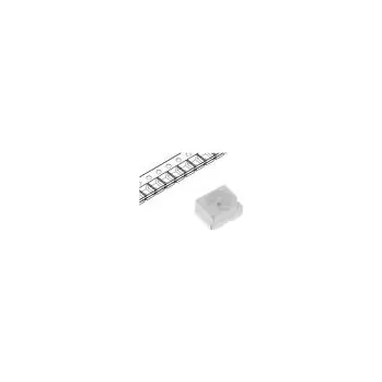 Polovodič LED SMD 3528,PLCC2 yellow 220mcd 3.5x2.8x1.9mm 120° 1.8÷2.6V