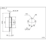 HART Brzdový kotouč 241 150