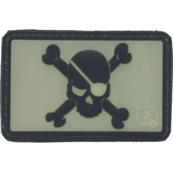 Nášivka 3D nášivka Pirát - svítící podklad, Jackets to go