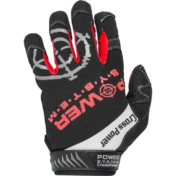 Zátěžové oblečení Rukavice Cross Power černá červená S