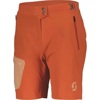 Cyklistické oblečení dámské cyklistické kraťasy Scott Shorts Ws Explorair Light, orange/rose vel. L