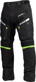 Moto kalhoty Cappa Racing Fiorano 144301 černé/zelené