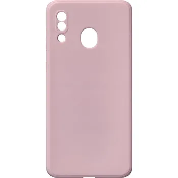 Pouzdro na mobilní telefon CVK Kryt pískově růžový na Samsung Galaxy A30