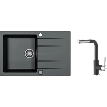 Granitový dřez Alveus SET ALVEUS CADIT 20/91 + BATERIE SIROS 91 SETA22203