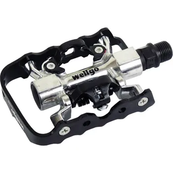 Pedál na kolo pedály WELLGO C176 SPD jednostr. černé