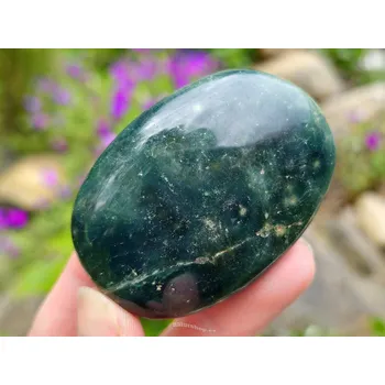 Přírodní kámen Leštěný kámen jaspis oceánský 77g