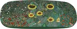 Pouzdro na brýle pevné Garden with Sunflowers, Gustav Klimt