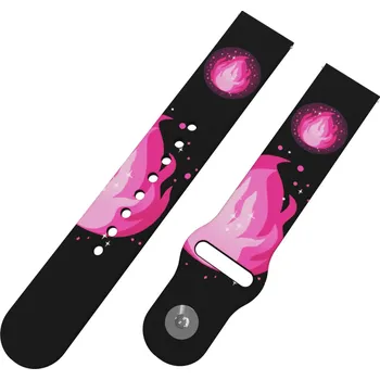 Příslušenství k chytrým hodinkám Strapido OHEŇ řemínek 22 mm