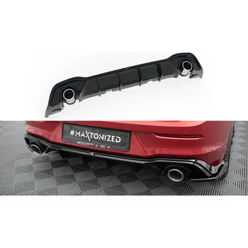 Cizojazyčná kniha Rear Valance + Exhaust Ends Imitation Volkswagen Golf GTE Mk8