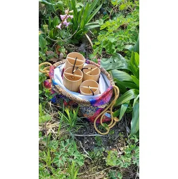 Kosmetická sada Dárková sada zvonkoher Koshi 4 Elementy zvonkohry v mandalovém sáčku