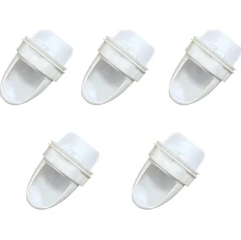 Krmítko pro ptáka Vodotěsné gravitační krmítko pro drůbež, 1ks - Bílá 5ks