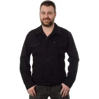 Pánská casual bunda Levi's Trucker Dark Horse Černá XXXL