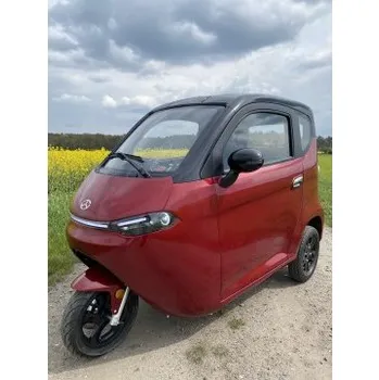 Elektromobilita Elektrická Tříkolka Leramotors E3 Bílá, Barva červená/černá Leramotors