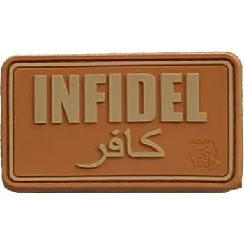 Nášivka 3D nášivka Nevěřící malá - pouštní, Jackets to go