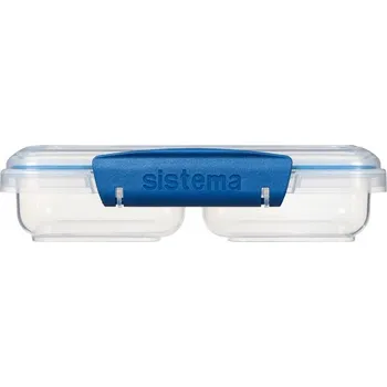 Svačinový box Sistema Krabička na svačinu 350 ml oceánově modrá