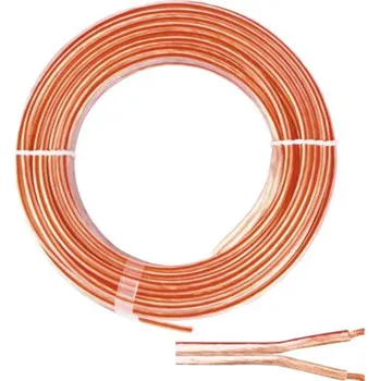 elektrický kabel Vodič V03VH-H (CYH) 2x2,5mm² transparentní 20m