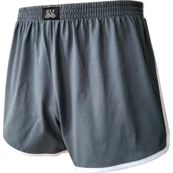 Trenýrky Pánské Sportovní Trenýrky FOLTÝN šedé PSTF07 Velikost: S, Materiál: Mako-úplet