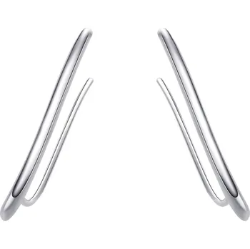 Náušnice NUBIS® Stříbrné provlékací náušnice - NB-3956