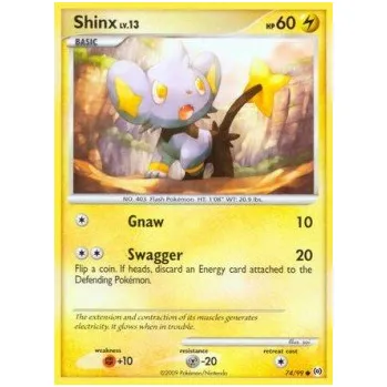 Karetní hra Pokémon AR 074/099 Shinx Lv.13 - Arceus Stav: Excellent, Verze: NORMAL
