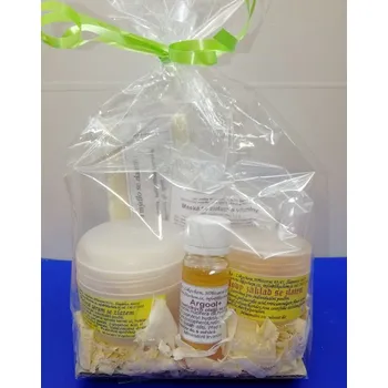 Dárkový potravinový koš Dárkový balíček se zlatem