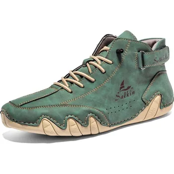 Pánská běžecká obuv Outdoorové tenisky MIX583 Barva: Zelená, Velikost: 40