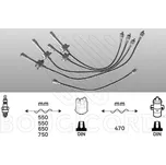 Zapalovací kabely TOYOTA COROLLA 1.6 63kW