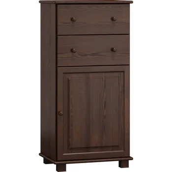 Komoda Max-i Komoda ze dřeva PAULSEN NORE Zvolte barvu:: moření ořech, Hloubka: 42 cm