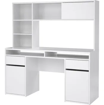 Psací stůl Nábytek PEGAS s.r.o. Psací stůl FELIX 481/02, Bílý lesk