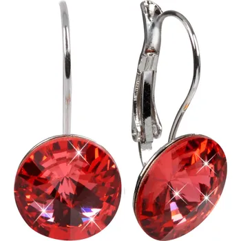 Módní doplněk Levien Elegantní náušnice Rivoli Padparadscha + 2 měsíce na vrácení zboží
