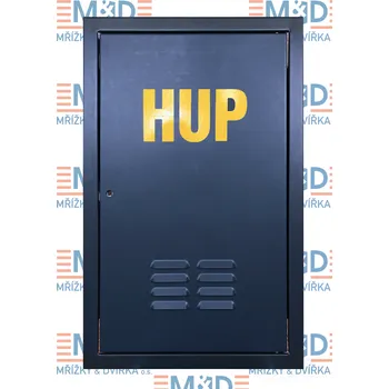 Revizní dvířka Dvířka pro plyn HUP do zdi 30x60cm PZ antracit