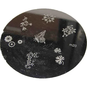 Destička na potisk nehtů - m20