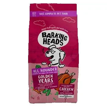 Krmivo pro psa BARKING HEADS All Hounder Golden Years Chicken 12kg