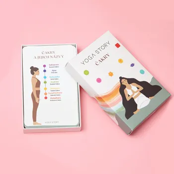 Yoga Story Jógové karty - Čakry a jejich vliv na život