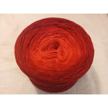 Galanterie Červená duha 3-nitka 1200m (Duhové klubko Červená duha)