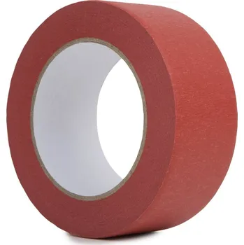 Lepicí páska Papírová lepicí páska 48mm x 60yds Červená