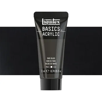 Vodová barva Akrylová barva Liquitex Basics - Mars Black Balení: 22 ml
