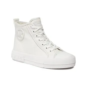 Dámské tenisky MICHAEL Michael Kors Plátěnky Evy High Top 43R4EYFS4D Bílá 35