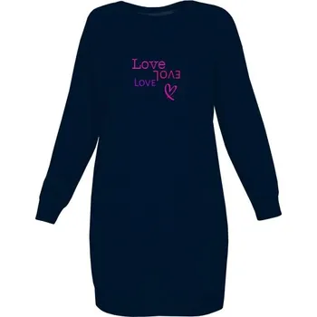 Dámská mikina Mikinové šaty Organic s potiskem Mikinové šaty Love-evoL dámské