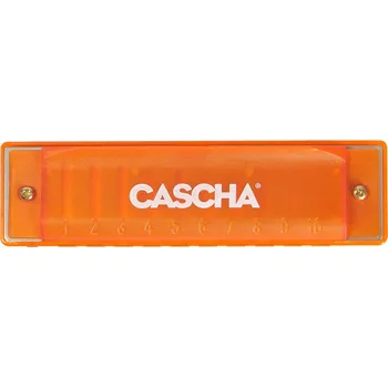 Foukací harmonika Cascha Fun Blues Orange + prodloužená záruka 3 roky