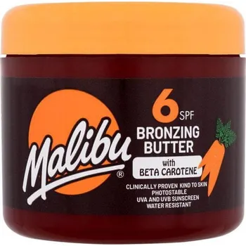 Přípravek na opalování Malibu Bronzing Butter With Carotene opalovací přípravek na tělo SPF6 300 ml