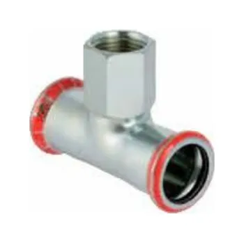 Geberit Tee MAPRESS C-STAHL 22 mm x GW 1/2 - 21307